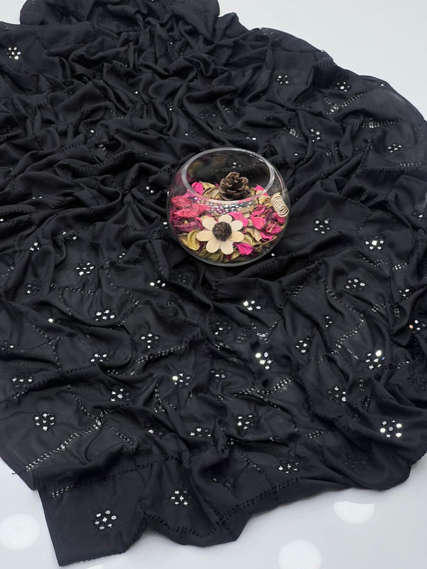 Unstitched Handmade Embroidered Articles